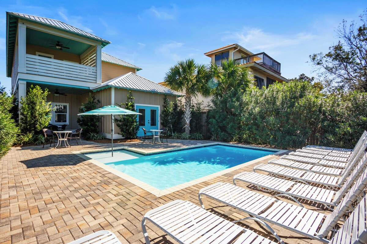 Photo 44 of Blue Coconut: Private Pool, 6-Seater Golf Cart, Steps to Beach