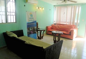 Lobby sitting area