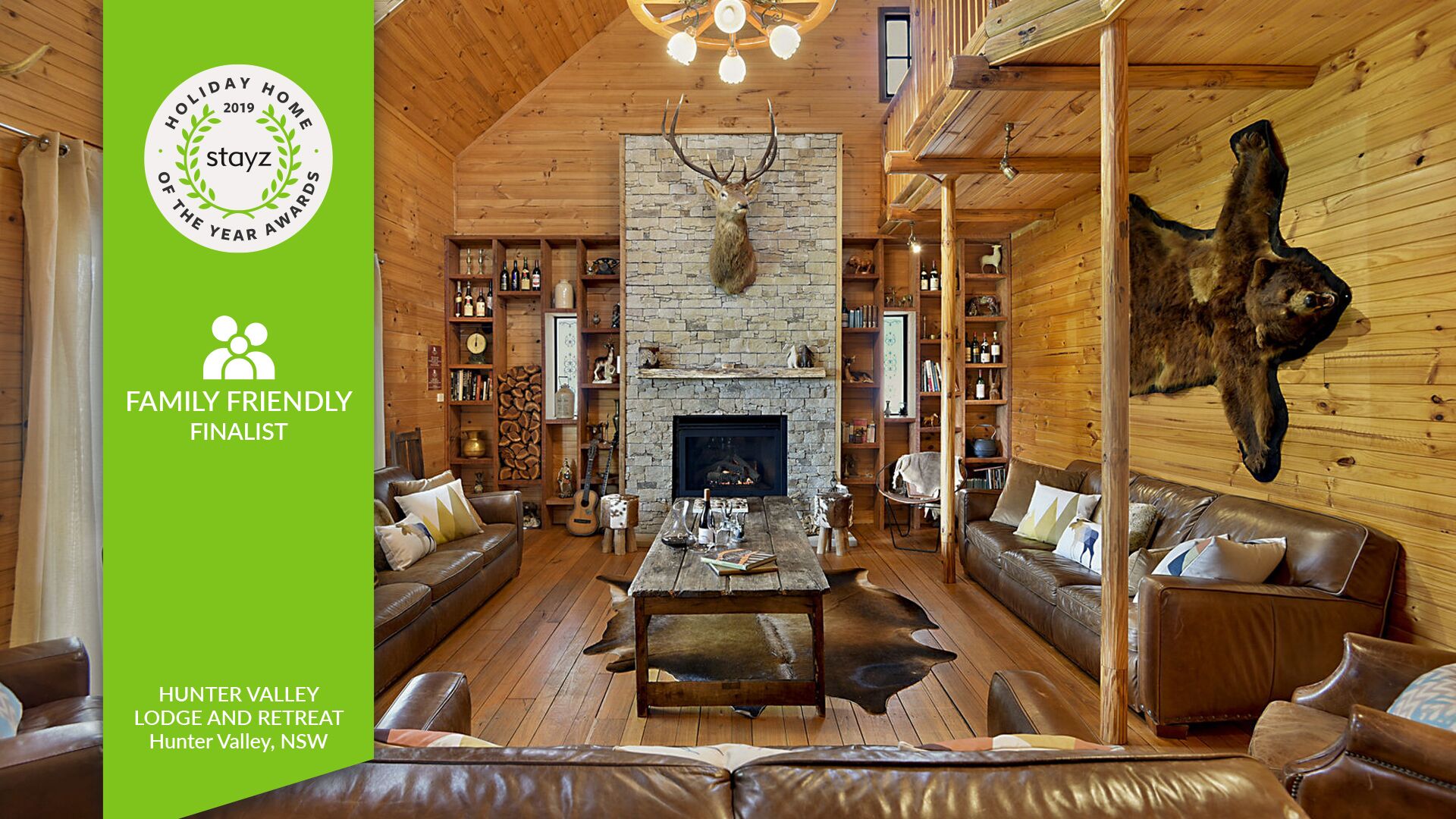Hunter Valley Lodge & Retreat - STAYZ HOLIDAY HOME FINALIST 2019 