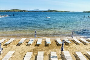 A la platja i gandules de platja 