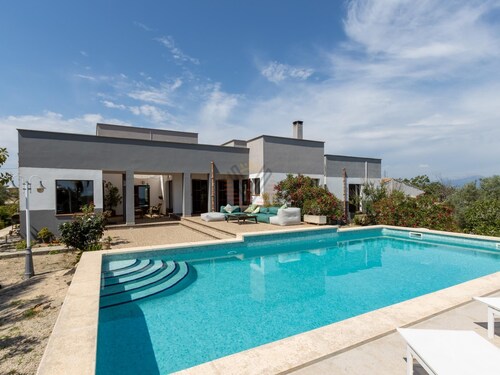 Ferienhaus mit Meerblick nahe Can Picafort, Pool.