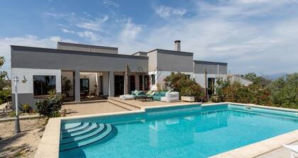 Ferienhaus mit Meerblick nahe Can Picafort, Pool.