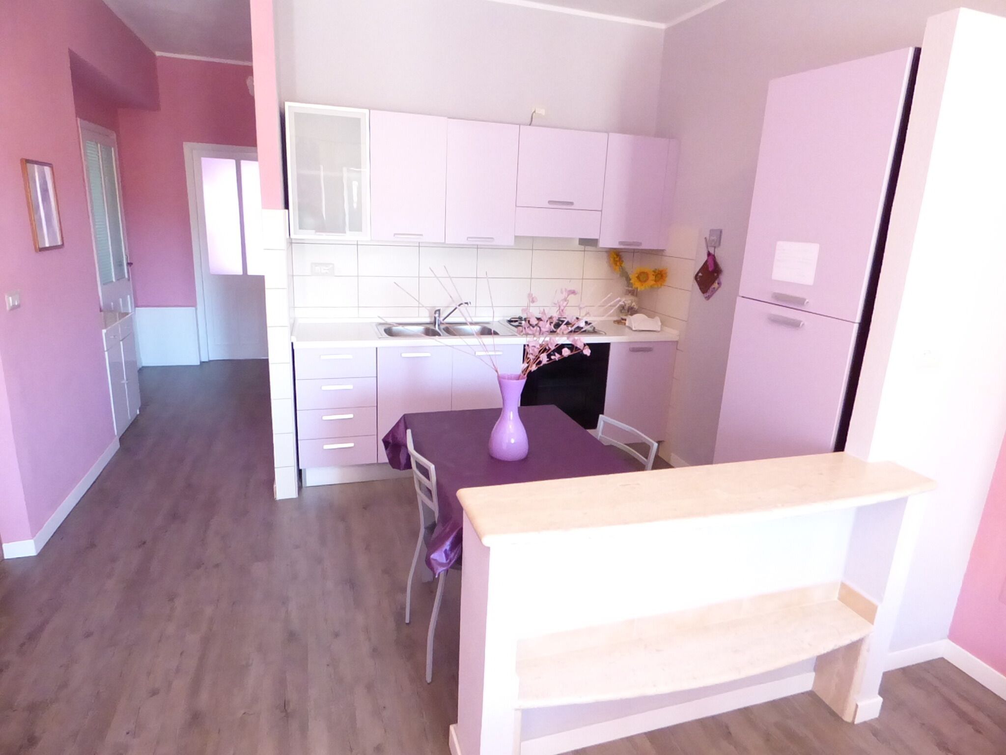 Two-room apartment 40 meters from the sea