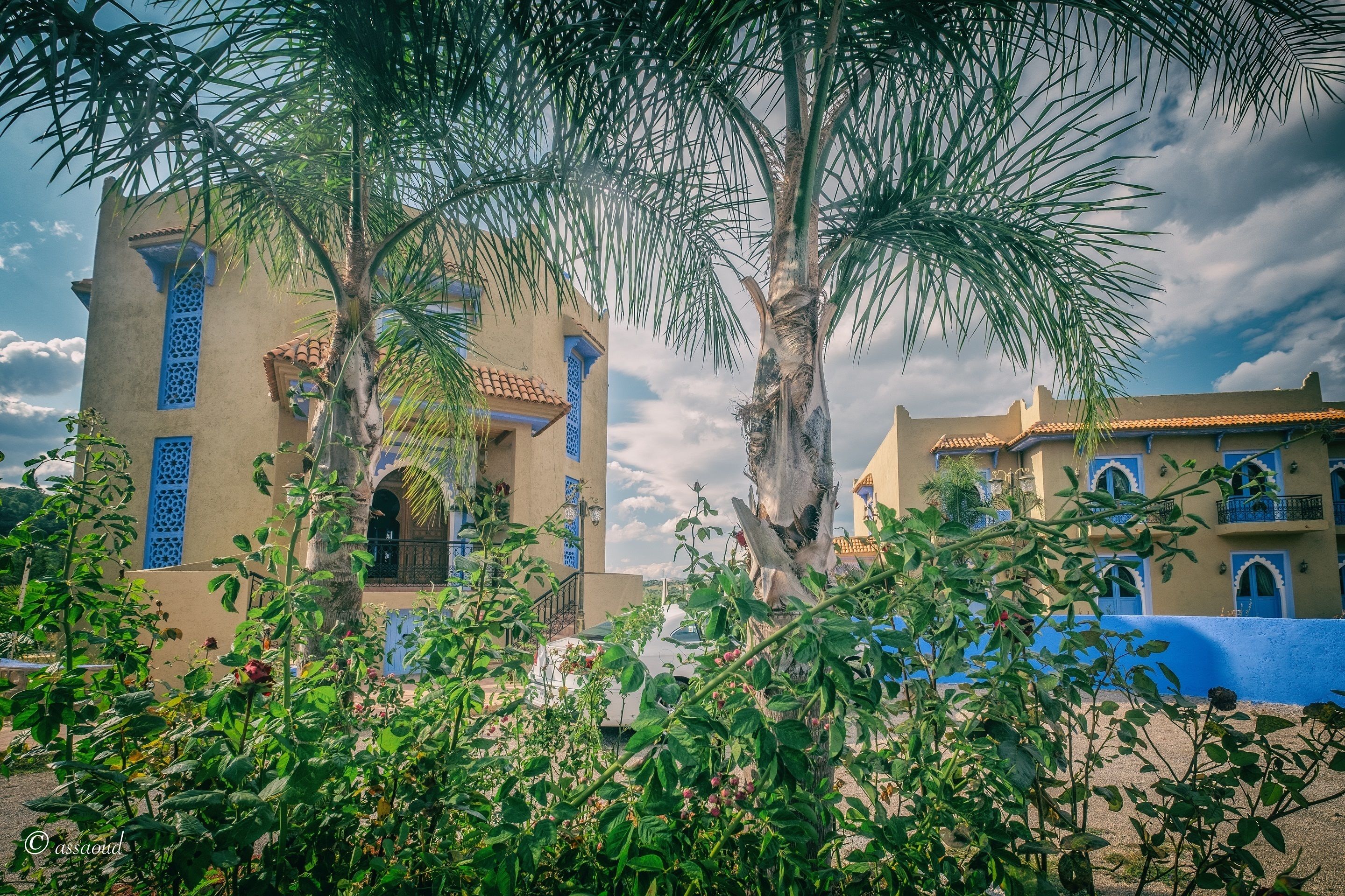 Façade de l’hébergement