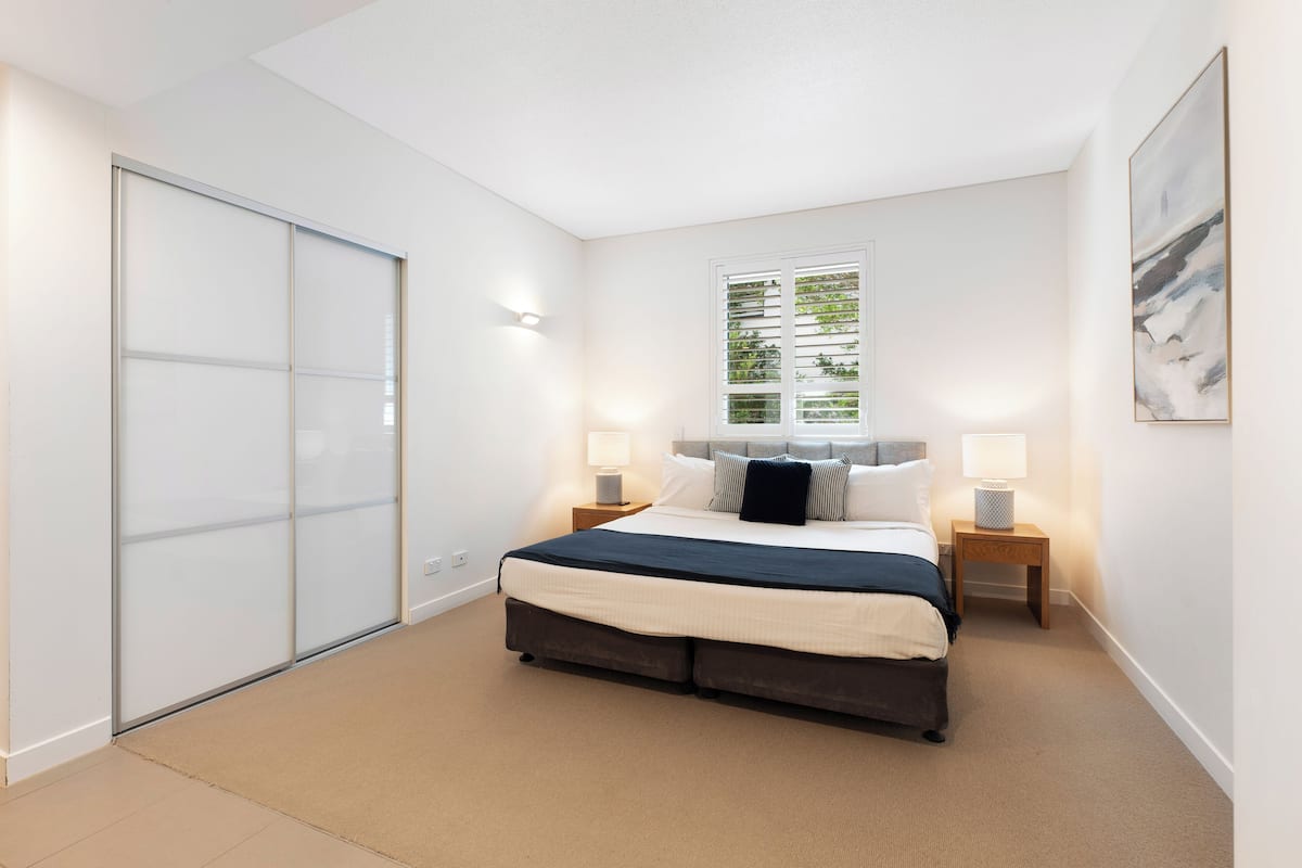 1 Schlafzimmer, individuell dekoriert, individuell eingerichtet