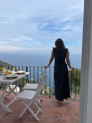 Outdoor dining - WITH HOUSE IN BEGUR WITH SEA VIEWS AND SWIMMING POOL (Begur)