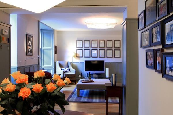 Through to Sitting Room: wonderfully open-plan, a luxurious home-from-home.