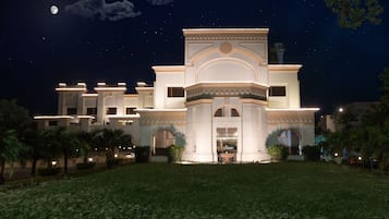Front of property – evening/night