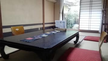 Japanese-Style Twin Room - Please contact the property if check in time will be later than 7PM. | Blackout drapes, iron/ironing board, free WiFi, bed sheets