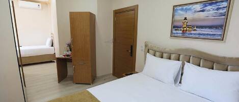 Quarto família | Frigobar, cofres nos quartos, cortinas blackout, quartos à prova de som