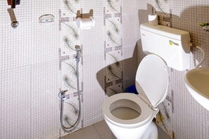 Dusche, kostenlose Toilettenartikel