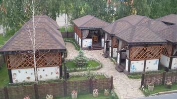 Standaard Twin kamer, koelkast, uitzicht op stad | Kameruitzicht