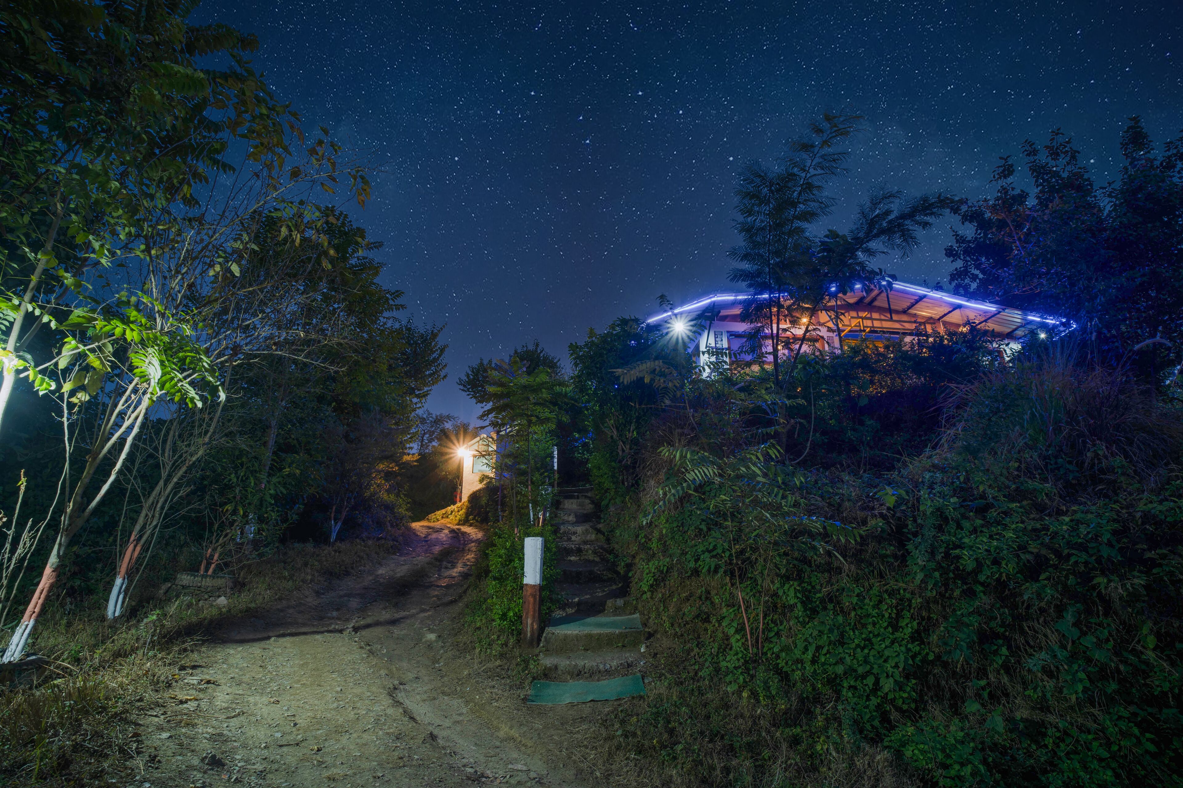 Fachada de la propiedad