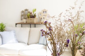 Zona de estar del vestíbulo