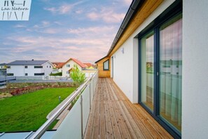 Blick von der Unterkunft