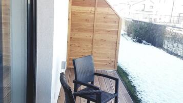 Exclusive Double Room, 1 King Bed, Accessible | Terrace/patio