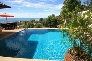 4-Bedroom Villa with Private Pool | Terrace/patio - Tropical Villa (Koh Samui)