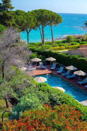 標準雙人房, 陽台, 海景 | 海灘/海景