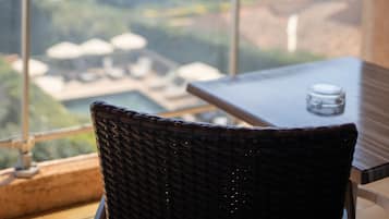 Chambre Double Standard, balcon, vue mer | Terrasse/Patio