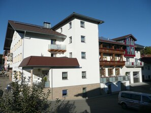 Fassade der Unterkunft