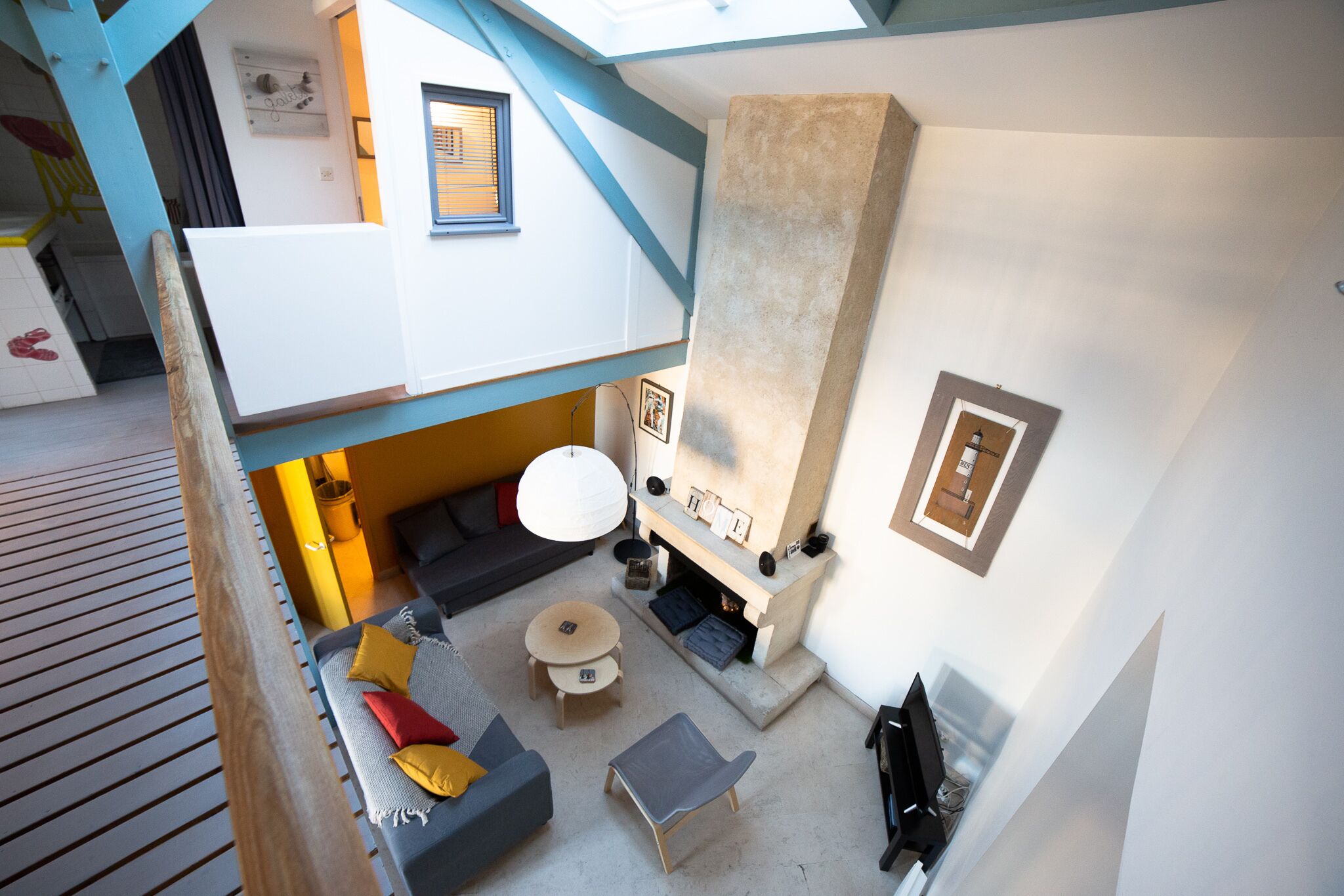 Maison La Rochelle prés du Vieux Port pour 6 à 9 personnes , vue sur le canal