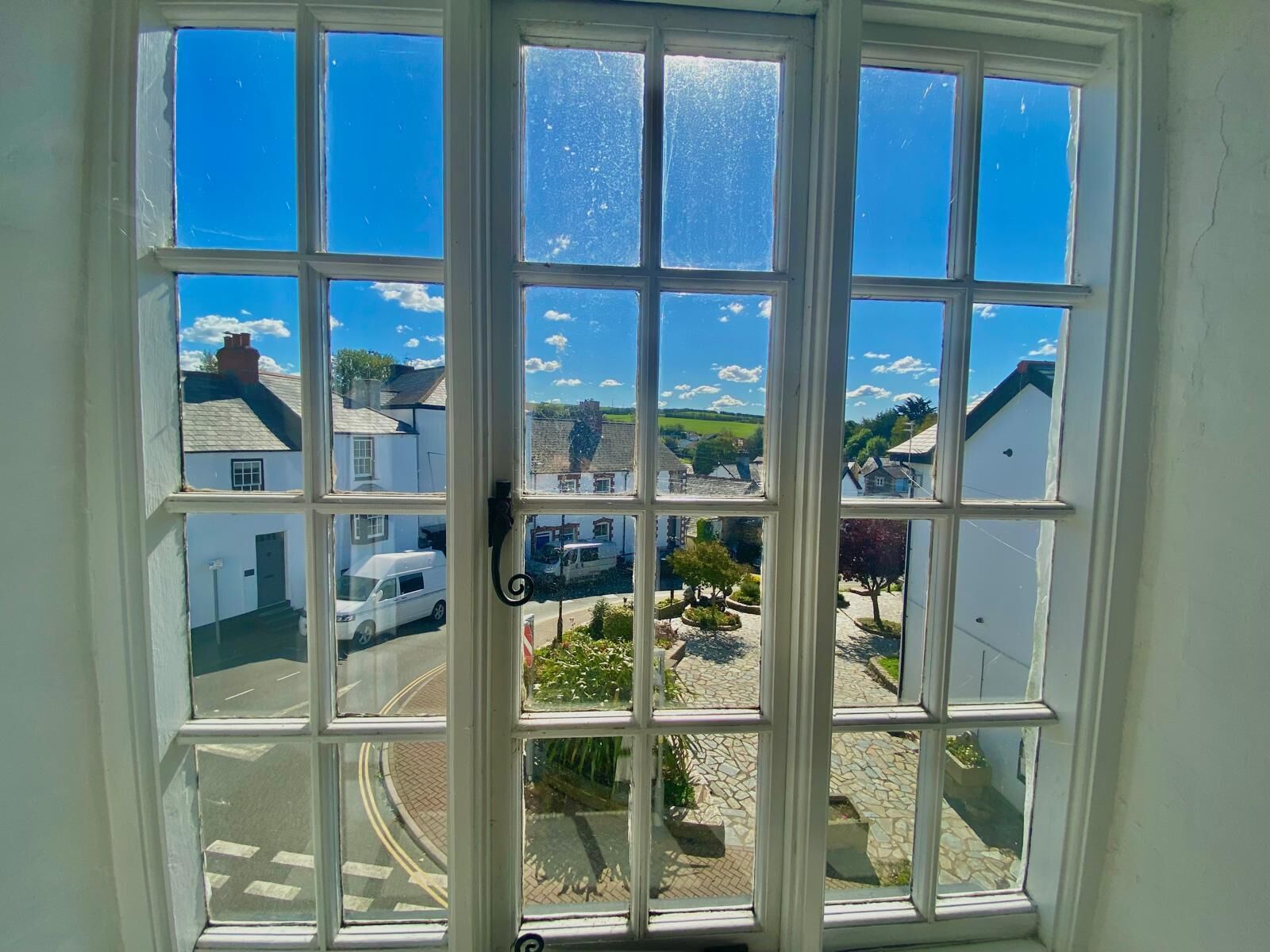 Egyptian cotton sheets, premium bedding, iron/ironing board, free WiFi