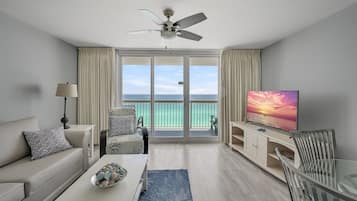 Smart TV, DVD player, video library