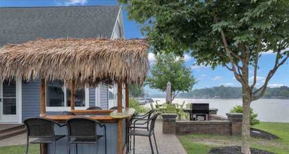 Island Cove on yksityinen saari W / maissilta kaikilla urheilu Sage Lake Hale MI: llä