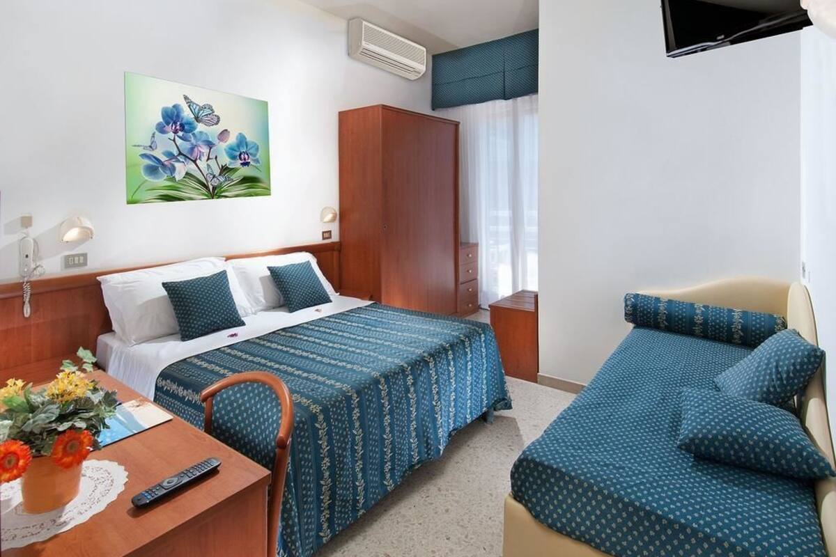 comfort triple room, balcony | in-room safe, desk, travel cot, free wifi