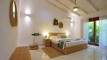 4 bedrooms, in-room safe, iron/ironing board, travel crib