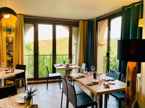 Vue depuis l’hébergement