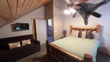 6 slaapkamers, een bureau, reisbedje, gratis wifi