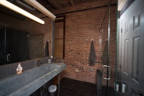 Shower, hair dryer, towels - In The Heart of Lower Downton Denver in a beautiful historic building. Unit 303B (Denver)