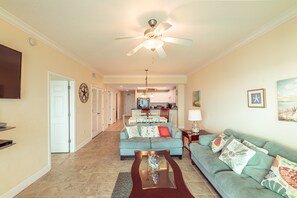 Smart TV, DVD player, foosball, table tennis -  Unit 606- Unobstructed Direct Beach Views with Reserved Covered Parking  (Gulf Shores)