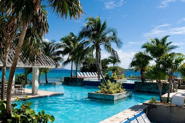 Another view of the pool area.