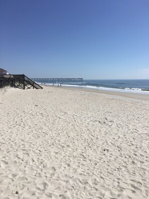 On the beach