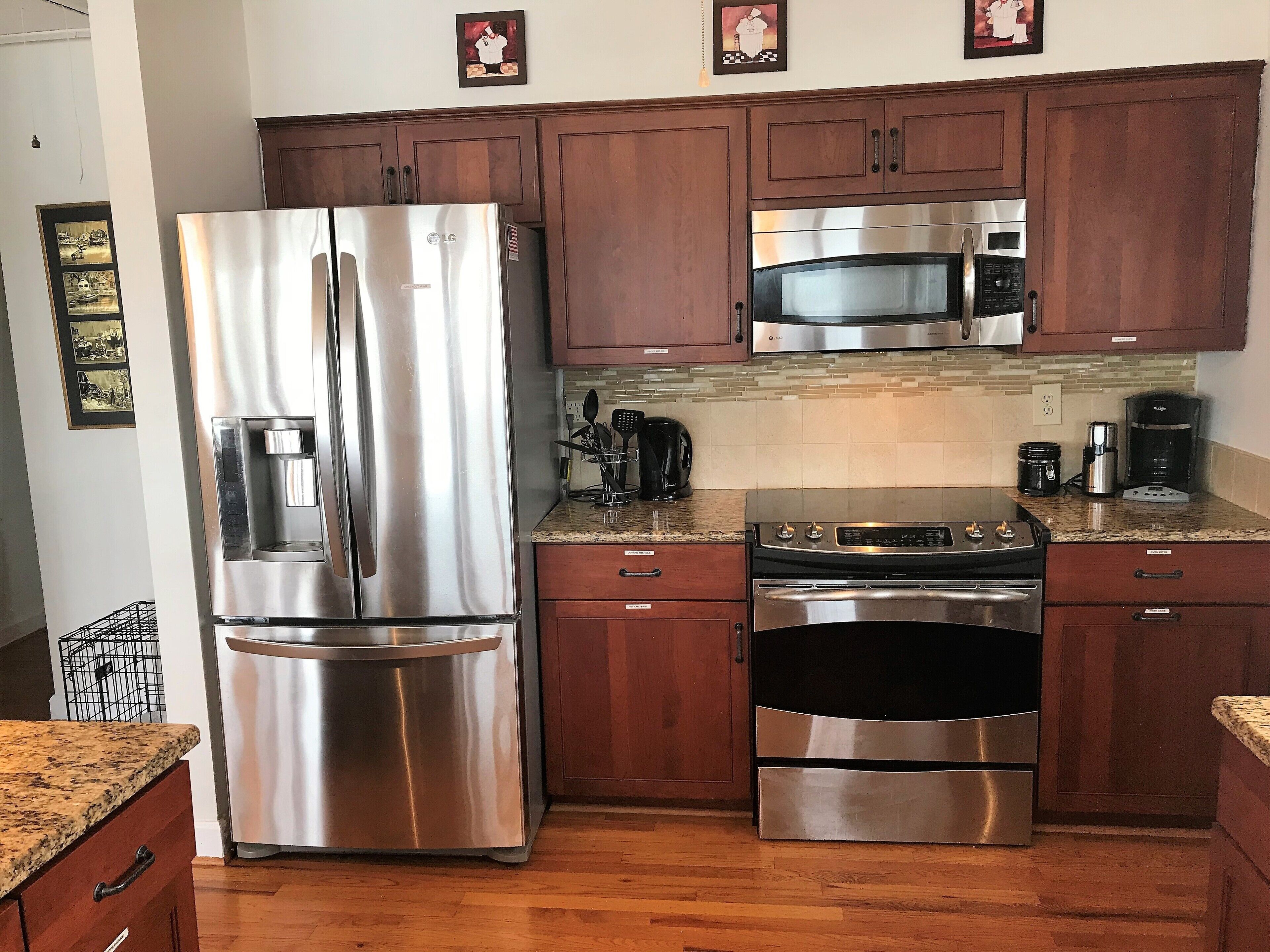 Gorgeous views on large cove just off Main Lake.