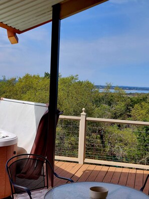 Outdoor spa tub -  3,300 ft, Lakeview  Hot Tub, 3 acres, Deer, Water sports
CL Gorge, Gruene Hall (Canyon Lake)