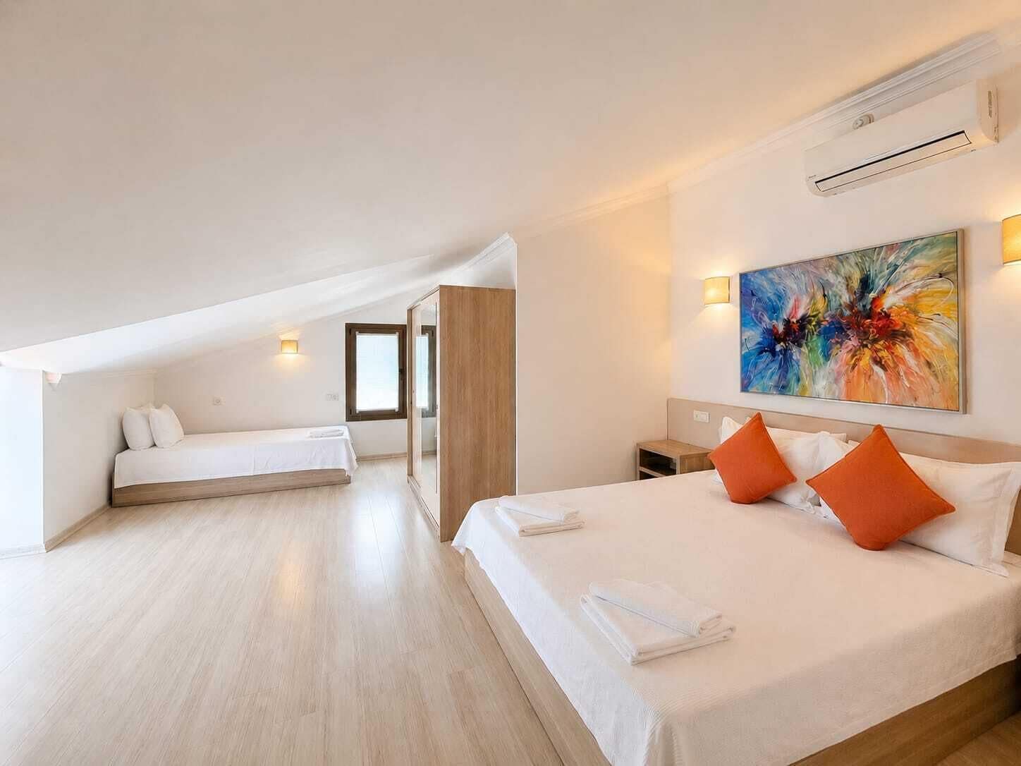 Panoramic Apartment, 2 Bedrooms, Sea View (Attic)