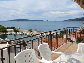 Apartment, 2 Bedrooms, Sea View (A4) | Terrace/patio - Astramaris Apartments (Okrug)