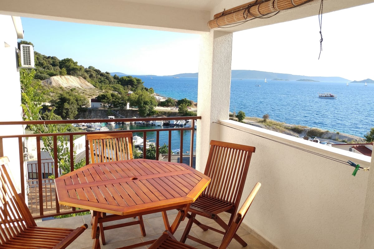 Apartment, 1 Bedroom, Sea View (A5) | Terrace/patio