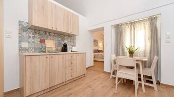 Superior Apartment, 1 Bedroom | Living area | Flat-screen TV