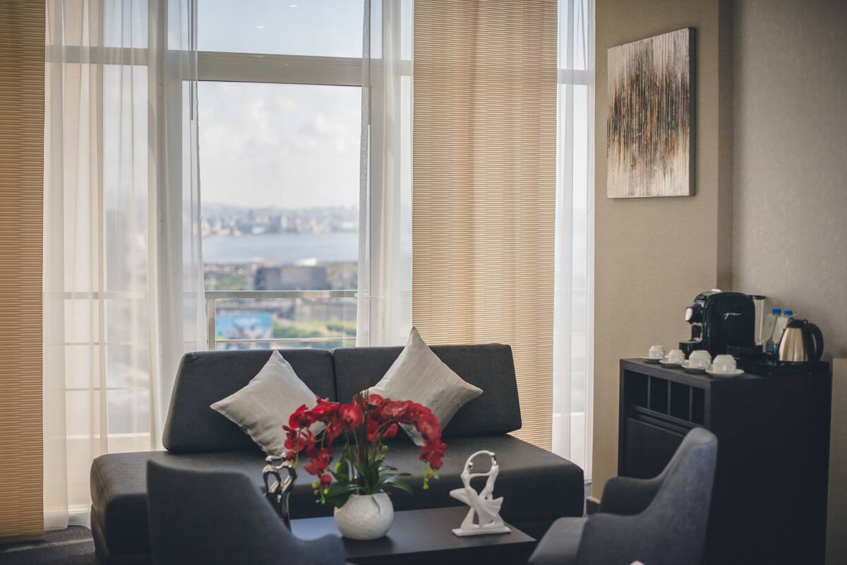 grand suite, 1 king bed | 1 bedroom, egyptian cotton sheets, premium bedding, down duvets