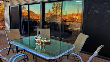 Executive Villa, 2 Bedrooms, Fireplace, Valley View | Balcony