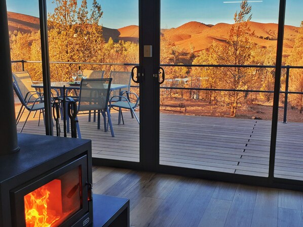 Villa – executive, 2 soverom, peis, dalutsikt | Utsikt fra rommet