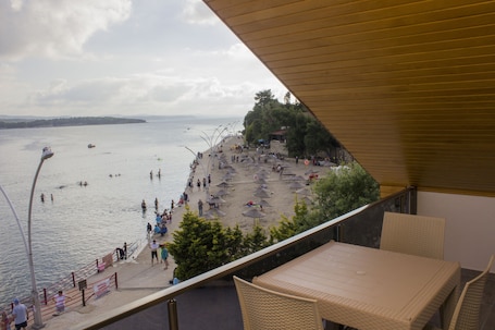 Vista del balcón. Kerpe Kaptan Pansiyon