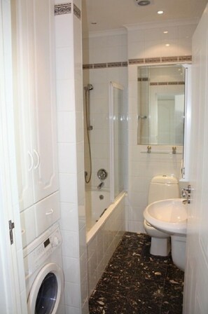 Apartment, 2 Bedrooms, Beach View | Bathroom | Separate bathtub and shower, free toiletries - Leisure Bay Apartments (Cape Town)