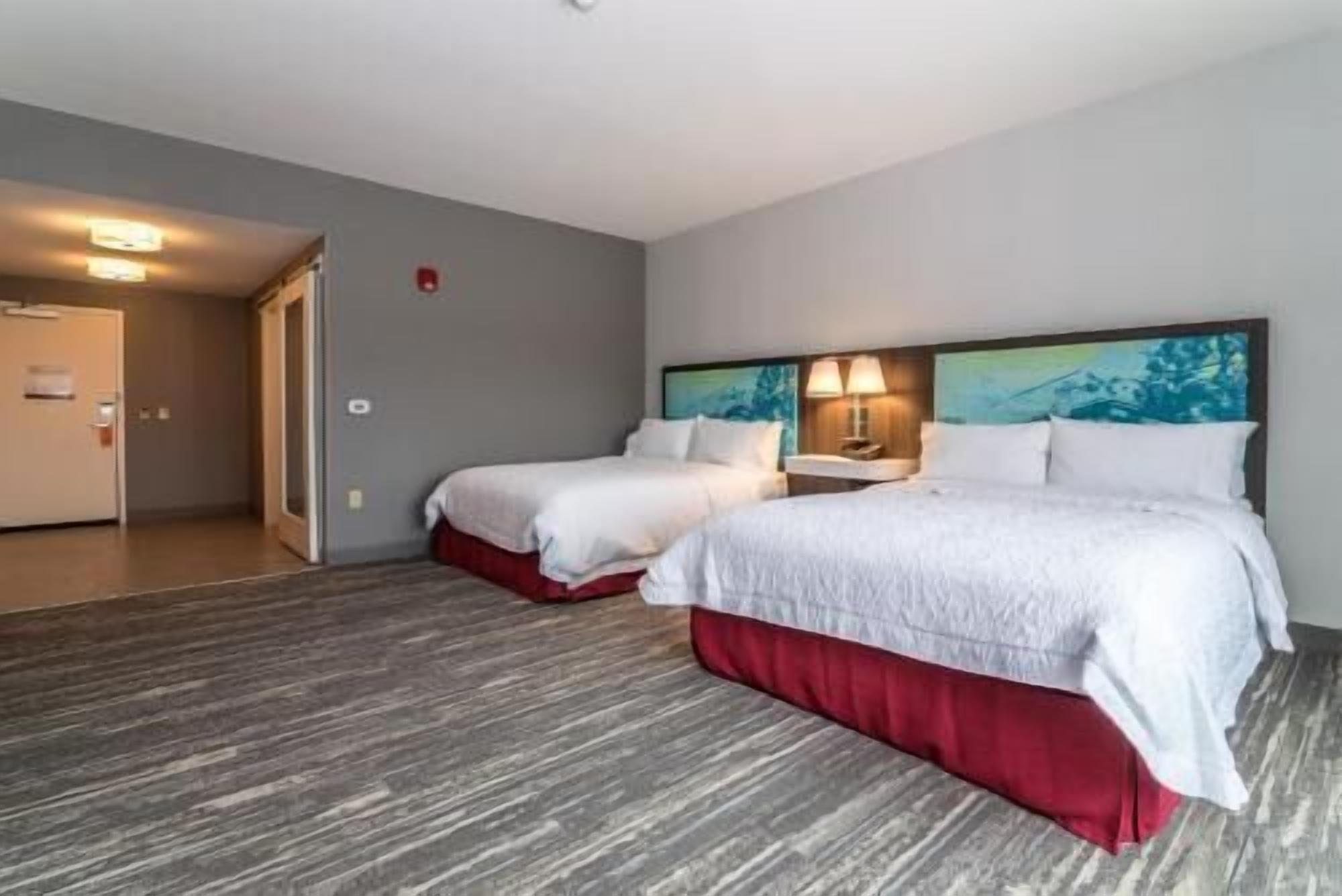 In-room safe, desk, laptop workspace, blackout drapes