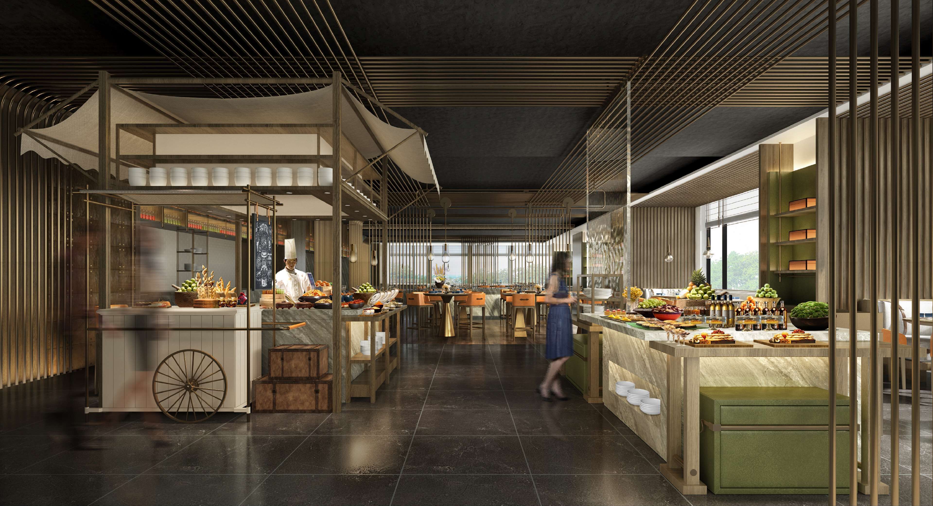 2 restaurants, breakfast, lunch, dinner served; international cuisine