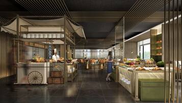 2 restaurants, breakfast, lunch, dinner served; international cuisine